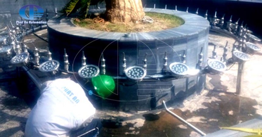 Hướng dẫn lắp đặt hệ thống đài phun nước 1