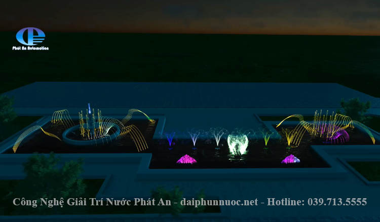 Nhạc Nước Tại Phú Gia Royal Park - Nghệ Thuật Ánh Sáng Và Vũ Điệu Nước 3